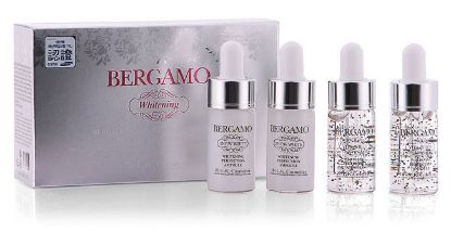 Изображение Набор осветляющих ампульных сывороток Bergamo Snow White & Vita-White Ampoule Set, 13 мл * 4 шт.