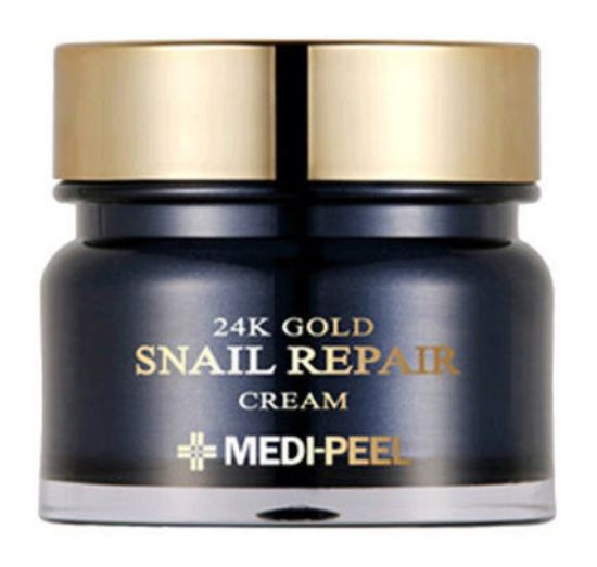 Изображение Крем для лица с золотом и муцином улитки Medi-peel 24K Gold Snail Repair, 50 г