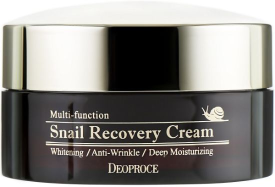 Изображение Восстанавливающий крем для лица Deoproce Snail Recovery Cream, 100 г