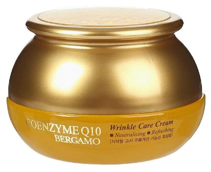 Изображение Омолаживающий крем с коэнзимом Q10 Bergamo Coenzyme Q10 Wrinkle Care Cream, 50 г