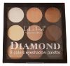 Изображение Палетка теней для глаз DoDo Girl Diamond Eyeshadow Palette, 9 оттенков