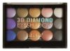 Изображение Палетка теней для глаз DoDo Girl 3D Diamond Eyeshadow, 15 оттенков