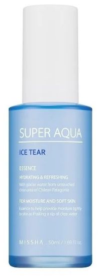 Изображение Увлажняющая эссенция с ледниковой водой Missha Superaqua Ice Tear Essence, 50 мл