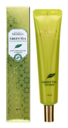 Изображение Крем для кожи вокруг глаз с экстрактом зелёного чая Deoproce Premium Green Tea Total Solution Eye Cream, 40 мл