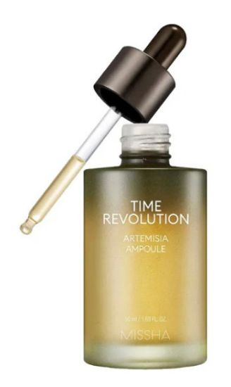 Изображение Ампульная сыворотка для лица с экстрактом полыни Missha Time Revolution Artemisia Ampoule, 50 мл