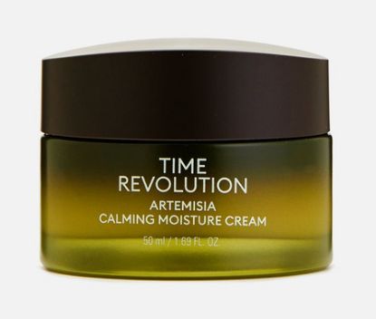 Изображение Успокаивающий крем для лица с экстрактом полыни Missha Time Revolution Artemisia Calming Moisture Cream, 50 мл