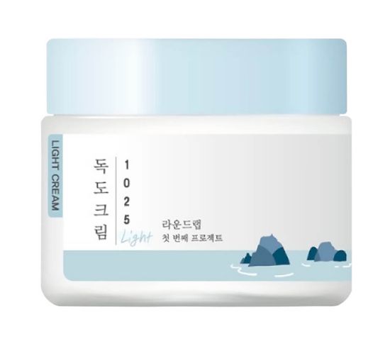 Изображение Лёгкий увлажняющий крем с комплексом минералов Round Lab 1025 Dokdo Light Cream, 80 мл