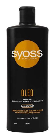 Изображение Шампунь Syoss Oleo для сухих и ломких волос, 500 мл