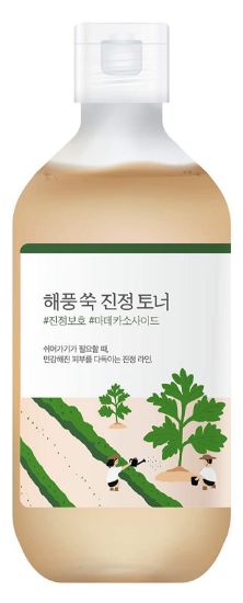 Изображение Успокаивающий тоник с полынью Round Lab Mugwort Calming Toner, 300 мл