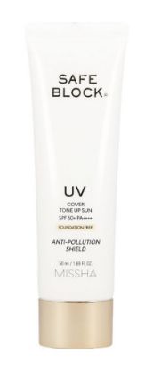 Изображение Солнцезащитное средство Missha Safe Block RX UV Cover Tone Up Sun SPF 50+ PA++++, 50 мл