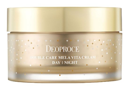 Изображение Крем 2 в 1 для дневного и ночного ухода за лицом Deoproce Double Care Mela Vita Cream Day & Night, 75 мл + 75 мл