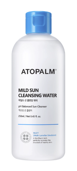 Изображение Мягкая очищающая вода для чувствительной кожи Atopalm Mild Sun Cleansing Water, 250 мл