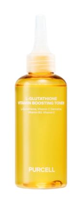 Изображение Тонер с глутатионом и витаминами против пигментации и для выравнивания тона Purcell L-Glutation Vitamin Boosting Toner, 150 мл