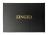 Изображение Маникюрный набор Premium-качества Zinger MSFE-501-3 G, 5 предметов + пинцет, золотистые инструменты